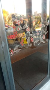Starbucks window