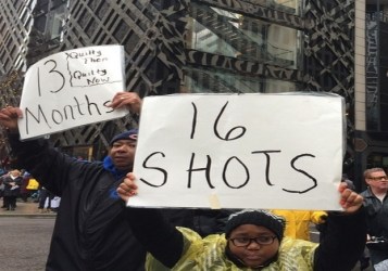 16 shots sign