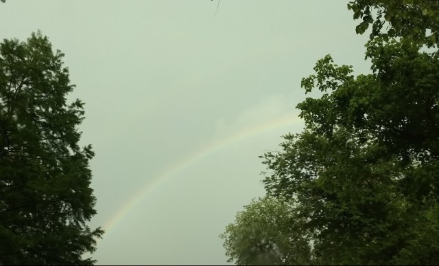 rainbow after rain